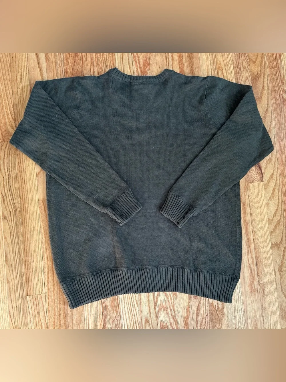 Eddie Bauer Men's Green Crewneck Sweater - Picture 5 of 5